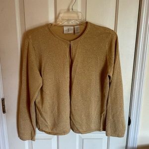 Women’s XL gold shimmery top